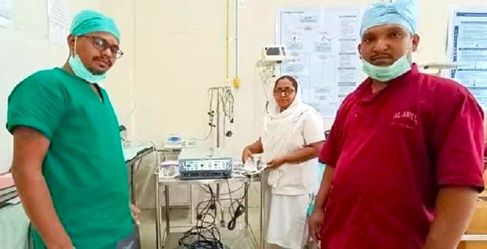 Installation of SHALYA Cautery system in Al-Ameen Medical College in Vijayapura