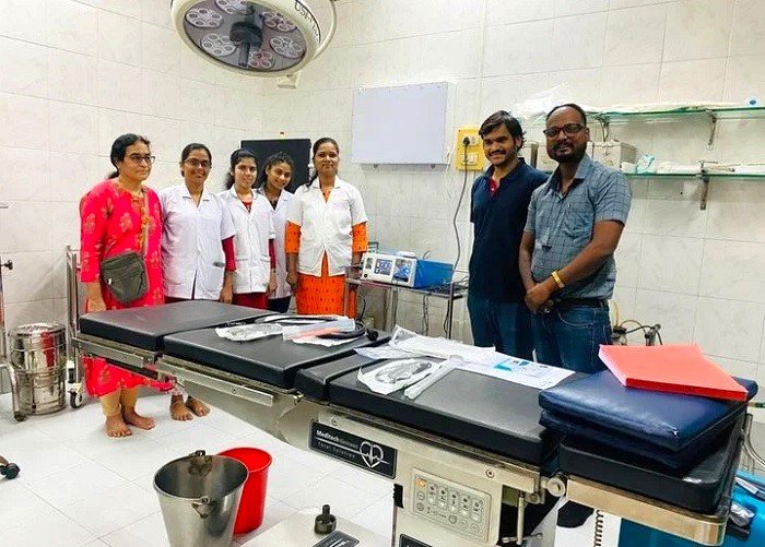 Installation of Shalya make VISTA advance Electrosurgical system in kudal